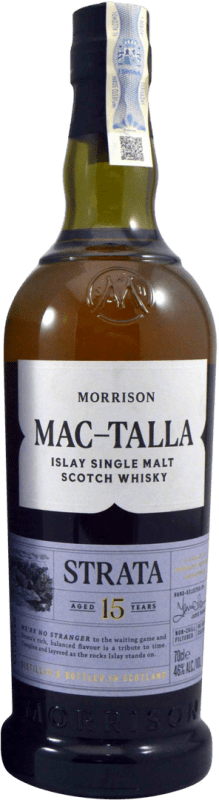 送料無料 | ウイスキーシングルモルト Morrison Mac-Talla. Strata アイラ島 イギリス 15 年 70 cl