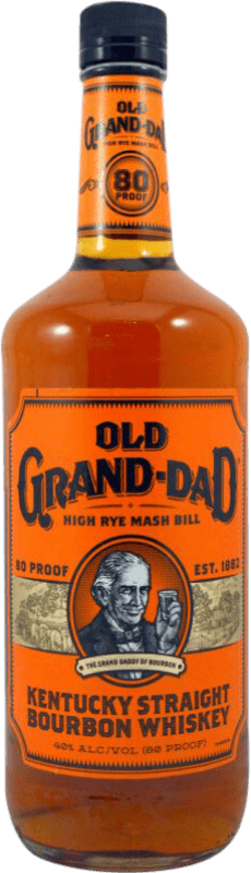 Envio grátis | Whisky Bourbon Old Grand Dad Estados Unidos 1 L