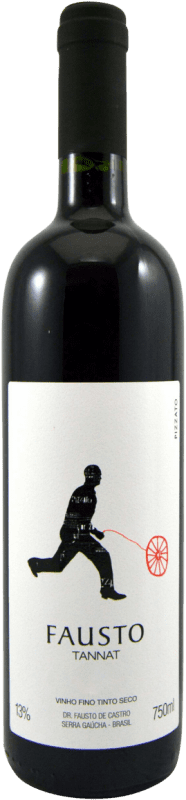 Kostenloser Versand | Rotwein Pizzato Fausto Brasilien Tannat 75 cl