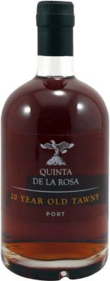 33,95 € | Fortified wine Quita da Rosa Vinhos Tawny I.G. Porto Porto Portugal Sousón, Touriga Franca, Touriga Nacional 20 Years Medium Bottle 50 cl