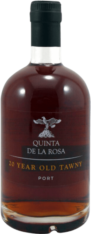 59,95 € Free Shipping | Fortified wine Quita da Rosa. Tawny I.G. Porto 20 Years Medium Bottle 50 cl