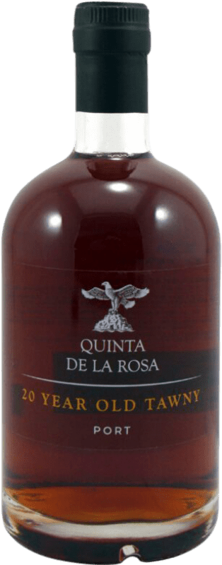 Free Shipping | Fortified wine Quita da Rosa. Tawny I.G. Porto Porto Portugal Sousón, Touriga Franca, Touriga Nacional 20 Years Medium Bottle 50 cl