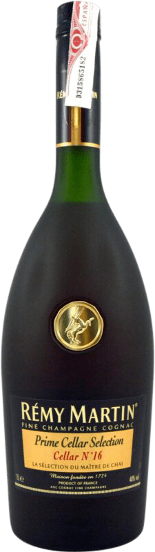 68,95 € Envío gratis | Coñac Rémy Martin Prime Cellar Selection Nº 16 A.O.C. Cognac