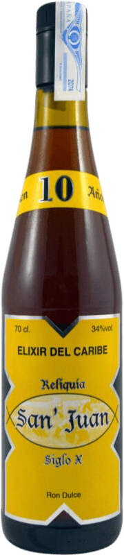 17,95 € Envio grátis | Rum San Juan Elixir 10 Anos