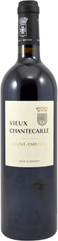 23,95 € | Red wine Moze Berthon Vieux Chantecaille A.O.C. Saint-Émilion France Merlot, Cabernet Franc 75 cl