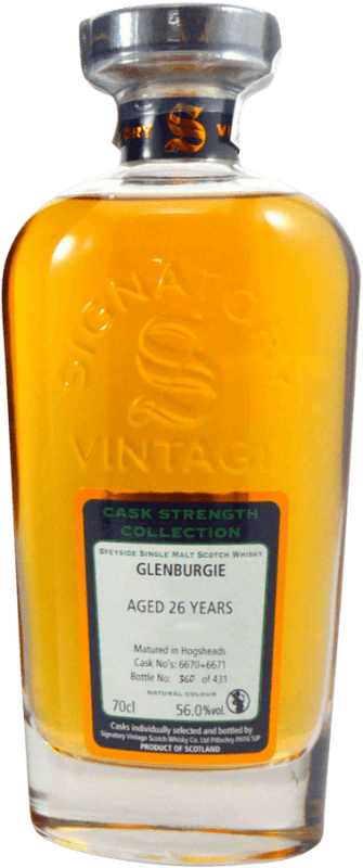 269,95 € | Whiskey Single Malt Signatory Vintage Cask Strength Collection at Glenburgie Großbritannien 26 Jahre 70 cl