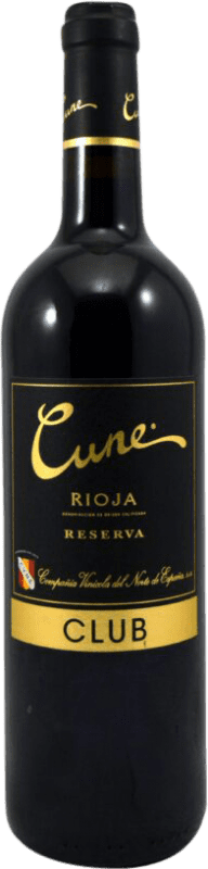 22,95 € 送料無料 | 赤ワイン Norte de España - CVNE Cune Club グランド・リザーブ D.O.Ca. Rioja