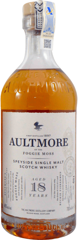 181,95 € Kostenloser Versand | Single Malt Whisky Aultmore 18 Jahre