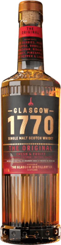 59,95 € | 威士忌单一麦芽威士忌 Glasgow. 1770 The Original 英国 70 cl