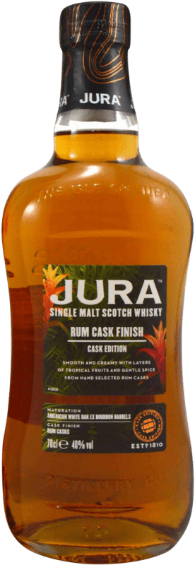 34,95 € | Односолодовый виски Isle of Jura Rum Cask Finish Объединенное Королевство 70 cl
