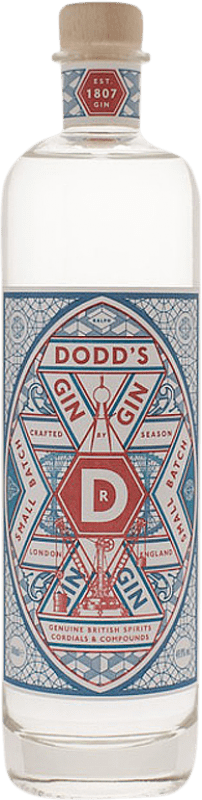 送料無料 | ジン Dodd's. Small Batch London Gin イギリス ボトル Medium 50 cl