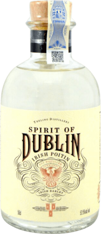 Envio grátis | Aguardente Orujo Teeling Spirit of Dublín Irish Poitín Irlanda Garrafa Medium 50 cl