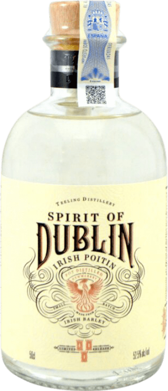21,95 € Envío gratis | Orujo Aguardiente Teeling Spirit of Dublín Irish Poitín Botella Medium 50 cl