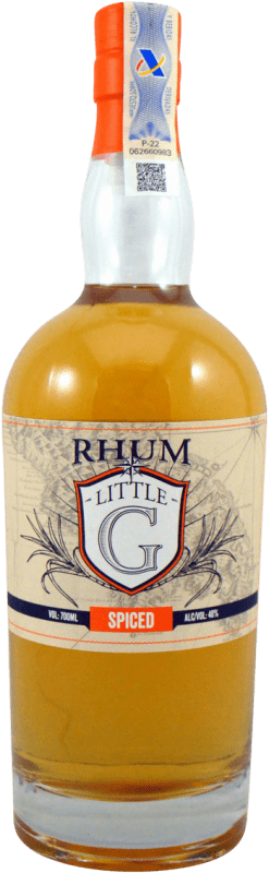 Бесплатная доставка | Ром Wave Little G. Spiced Rhum Бельгия 70 cl