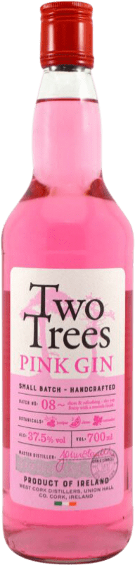 32,95 € Spedizione Gratuita | Genever Gin West Cork Two Trees Pink — Rosato
