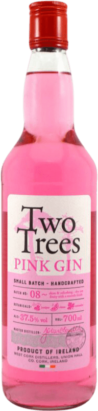 Free Shipping | Gin West Cork Two Trees Pink Irish Gin Ireland 70 cl