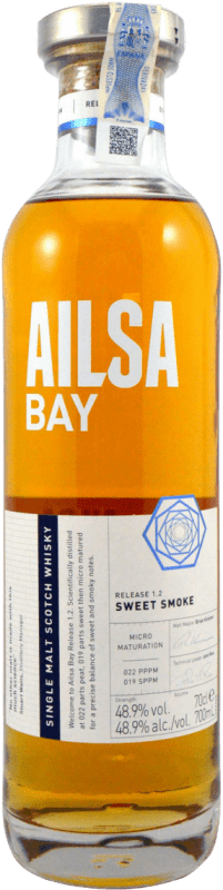113,95 € Free Shipping | Whisky Single Malt Grant & Sons Ailsa Bay Sweet Smoke Release 1.2