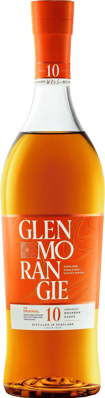 免费送货 | 威士忌单一麦芽威士忌 Glenmorangie The Original 苏格兰 英国 10 岁 70 cl