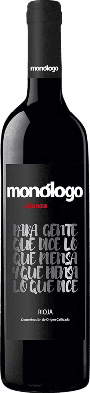 11,95 € Free Shipping | Red wine Monólogo Laguardia Aged D.O.Ca. Rioja