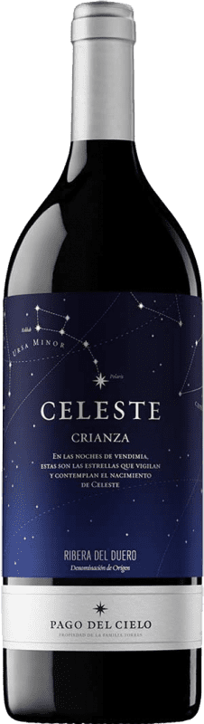 24,95 € | Red wine Torres Celeste Crianza D.O. Ribera del Duero Castilla y León Spain Tempranillo Magnum Bottle 1,5 L