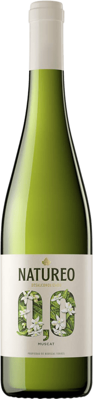 7,95 € Free Shipping | White wine Torres Natureo Muscat sin Alcohol D.O. Penedès Catalonia Spain Bottle 75 cl