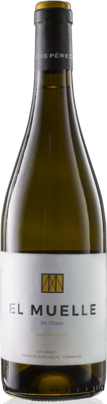 8,95 € Бесплатная доставка | Белое вино Luis Pérez El Muelle de Olaso старения I.G.P. Vino de la Tierra de Cádiz