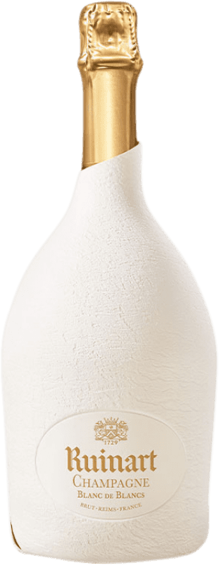 132,95 € Envio grátis | Espumante branco Ruinart Blanc de Blancs A.O.C. Champagne