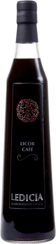 Envio grátis | Aguardente Orujo Nor-Iberica de Bebidas Ledicia Café Galiza Espanha 70 cl