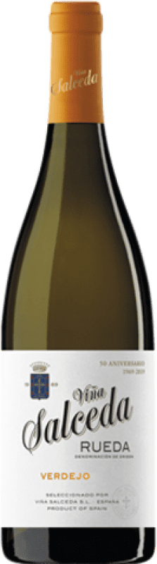 6,95 € Envio grátis | Vinho branco Viña Salceda Jovem D.O. Rueda