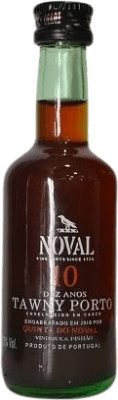 Kostenloser Versand | Süßwein Quinta do Noval Tawny Portugal Touriga Nacional, Tinta Roriz, Tinta Barroca 10 Jahre Miniaturflasche 5 cl