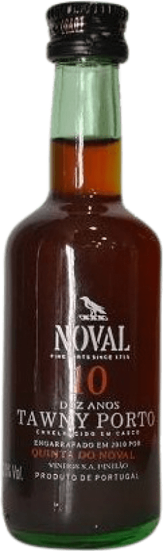 送料無料 | 甘口ワイン Quinta do Noval Tawny ポルトガル Touriga Nacional, Tinta Roriz, Tinta Barroca 10 年 ミニチュアボトル 5 cl