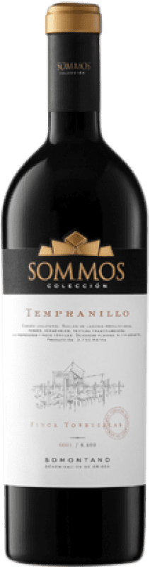 26,95 € | Red wine Sommos Colección Crianza D.O. Somontano Catalonia Spain Tempranillo Bottle 75 cl