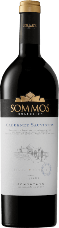 Бесплатная доставка | Красное вино Sommos Colección старения D.O. Somontano Арагон Испания Cabernet Sauvignon 75 cl