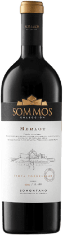 13,95 € Envio grátis | Vinho tinto Sommos Colección Crianza D.O. Somontano