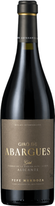 35,95 € Envío gratis | Vino tinto Pepe Mendoza Casa Agrícola de Abargues D.O. Alicante Ecológico