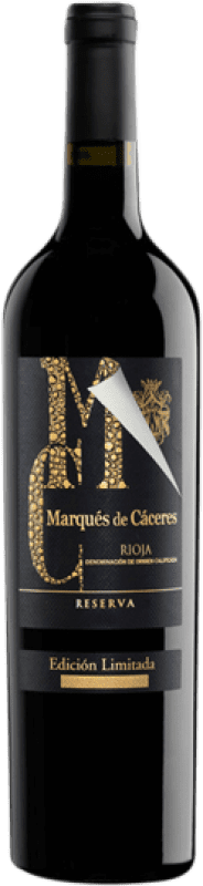 21,95 € | Vin rouge Marqués de Cáceres Edición Limitada Crianza D.O.Ca. Rioja La Rioja Espagne Tempranillo, Graciano 75 cl