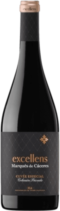 29,95 € | 红酒 Marqués de Cáceres Excellens Cuvée 橡木 D.O.Ca. Rioja 拉里奥哈 西班牙 Tempranillo 瓶子 Magnum 1,5 L