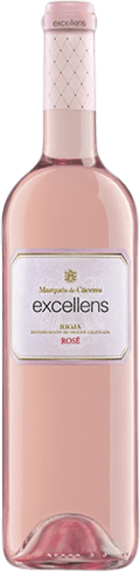 Spedizione Gratuita | Vino rosato Marqués de Cáceres Excellens Rosé Giovane D.O.Ca. Rioja La Rioja Spagna Tempranillo, Grenache Bottiglia Magnum 1,5 L