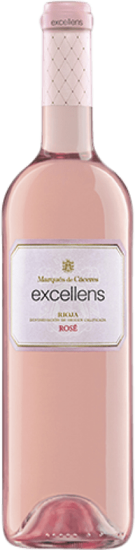 Spedizione Gratuita | Vino Rosato Marqués de Cáceres Excellens Rosé — Rosato Giovane D.O.Ca. Rioja La Rioja Spagna Tempranillo, Garnacha — Grenache Bottiglia Magnum 1,5 L