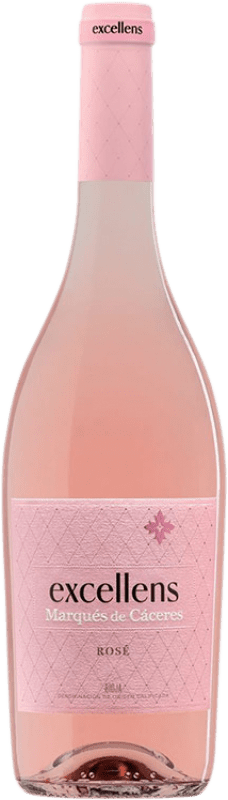 7,95 € | Vino rosado Marqués de Cáceres Excellens Rosé Joven D.O.Ca. Rioja La Rioja España Tempranillo, Garnacha 75 cl