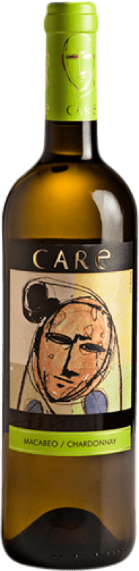 7,95 € | Vinho branco Añadas Care Macabeo & Chardonnay Jovem D.O. Cariñena Aragão Espanha Macabeo, Chardonnay 75 cl
