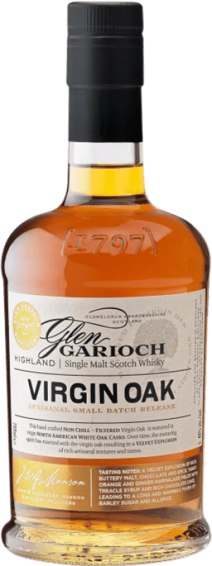 免费送货 | 威士忌单一麦芽威士忌 Glen Garioch Virgin Oak 苏格兰 英国 70 cl