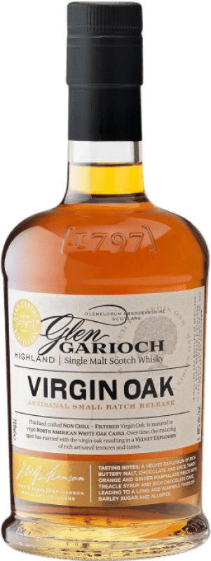 68,95 € | Односолодовый виски Glen Garioch Virgin Oak Шотландия Объединенное Королевство 70 cl