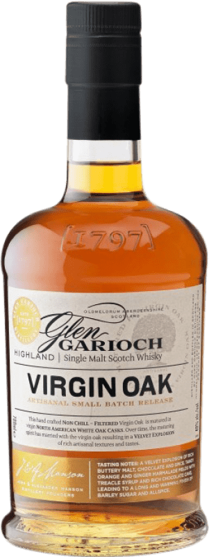 Free Shipping | Whisky Single Malt Glen Garioch Virgin Oak Scotland United Kingdom 70 cl