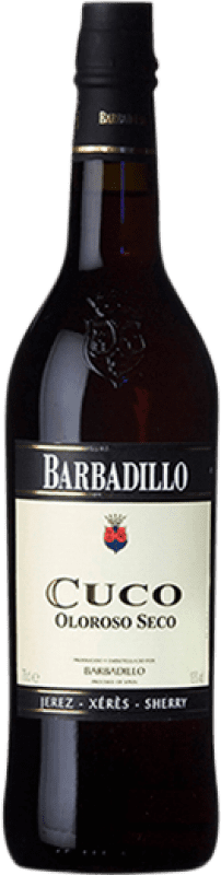 Бесплатная доставка | Креплёное вино Barbadillo Cuco Seco — Сухое Oloroso — Олоросо D.O. Jerez-Xérès-Sherry Андалусия Испания Palomino Fino 75 cl