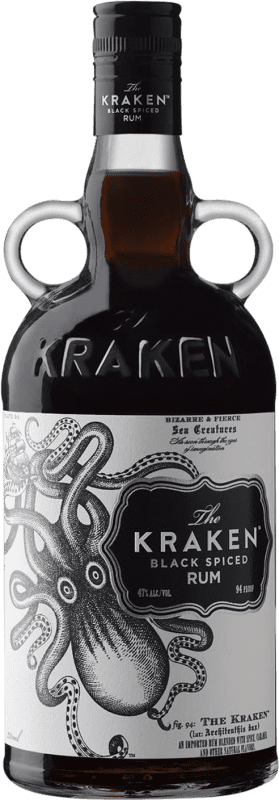 免费送货 | 朗姆酒 Kraken Black Rum Spiced 1 L