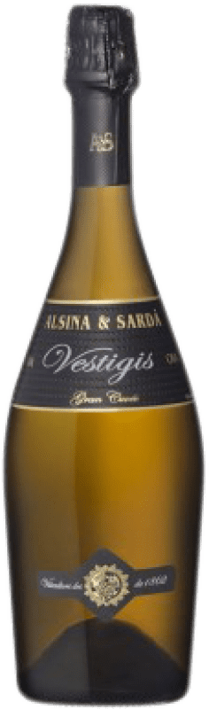 送料無料 | 白スパークリングワイン Alsina Sardà Vestigis Gran Cuvée D.O. Cava スペイン Pinot Black, Macabeo, Xarel·lo, Chardonnay, Parellada 75 cl