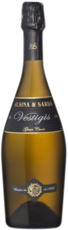 29,95 € | White Sparkling Wine Alsina Sardà Vestigis Grande Cuvée D.O. Cava Spain Pinot Noir, Macabeo, Xarel·lo, Chardonnay, Parellada 75 cl