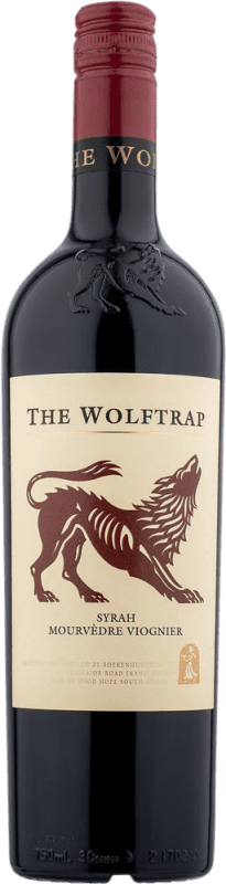 Free Shipping | Red wine Boekenhoutskloof The Wolftrap Red Blend I.G. Franschhoek Western Cape South Coast South Africa Syrah, Mourvèdre, Viognier 75 cl