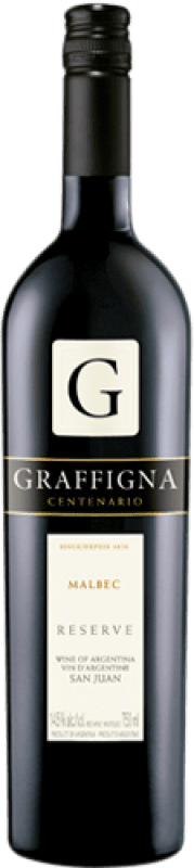 19,95 € 免费送货 | 红酒 Graffigna Centenario 岁 I.G. San Juan